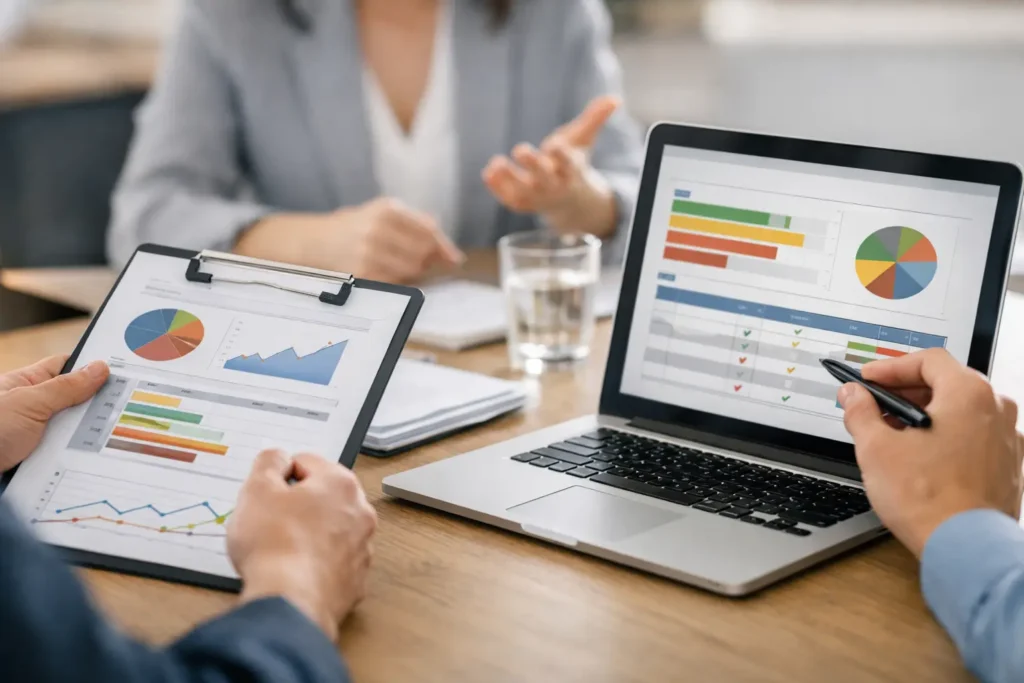 Project status update template for senior leadership reporting by Jelena Teofilovic